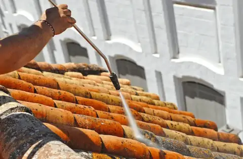 Nettoyage de toitures - Aumelas